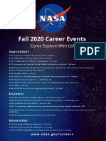NASA Fall 2020 Recruiting Events