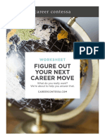 Figure Out Your Next Career Move: Worksheet