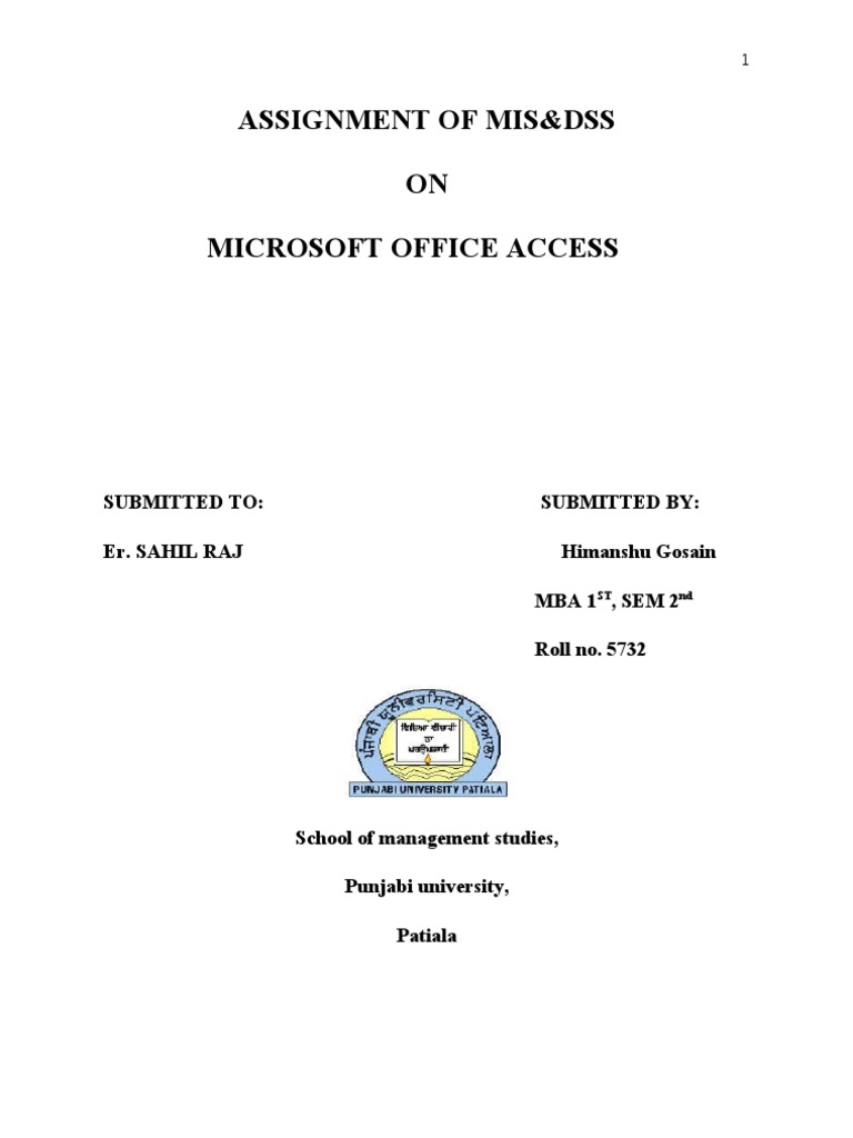 MS Access for Management Systems Guide | PDF | Microsoft Access | Table ...