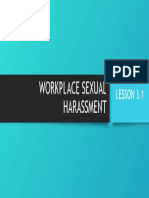 Workplace Sexual Harassment