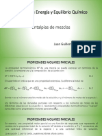 Entalpías de Mezclas PDF