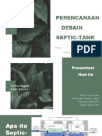 Perencanaan Desain Septic Tank