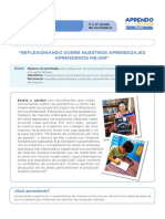 Ficha de Trabajo Jornada de Reflexion Ciclo Vi Matemática PDF