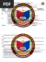 Saint Theresa College of Tandag, Inc.: Outcomes-Based Education (OBE) Course Syllabus in