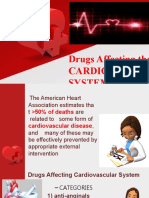 Drugs Affecting The Cardiovascular System