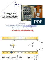 Energía en Condensadores