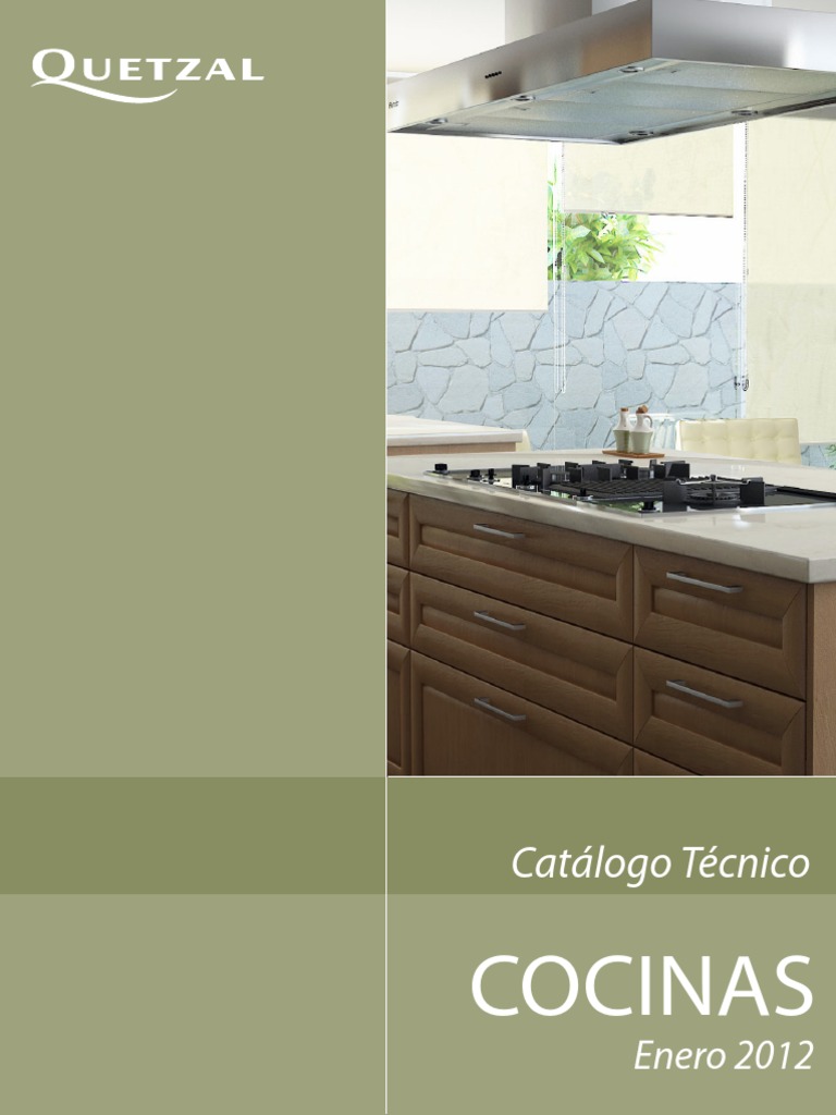 Catálogo Técnico de Cocinas Enero 2012, PDF