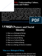 Core Subject Title:: Understanding Culture, Society and Politics
