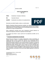 Circular 210-032 (Aplazamientos) PDF