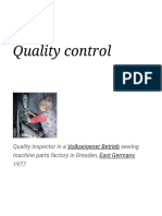 Quality Control - Wikipedia PDF