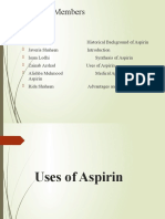 Uses of Aspirin