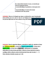 Actividades 3era Clase II 2020