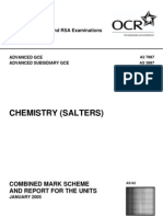 Salters Unit 4 Jan 05 Ms