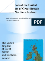 Symbols of The United Kingdom of Great Britain and Northern Ireland
