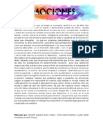 Las Emociones Texto Argumentativo PDF