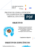 Módulo 1 Protocolo para Atención Teleasistida de Salud Mental COVID 19