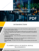 Digital Modulation and Transmission Techniques