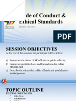 5 - Code of Conduct and Ethical Standards