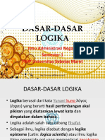 DASAR LOGIKA Pengantara