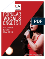 Popular Vocals English Level II PDF