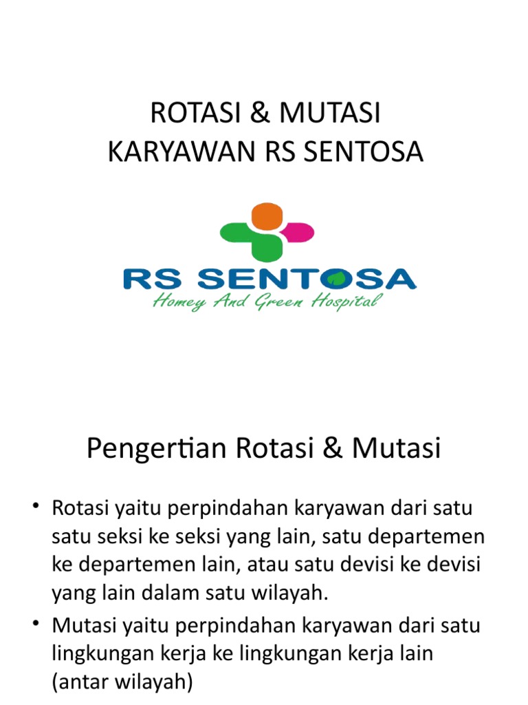 Perbedaan Rotasi dan Mutasi Karyawan | PDF | Teknologi & Rekayasa