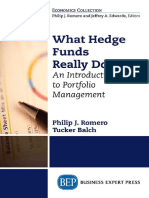 What Hedge Funds Really Do - An Introduction To Portfolio Management PDF