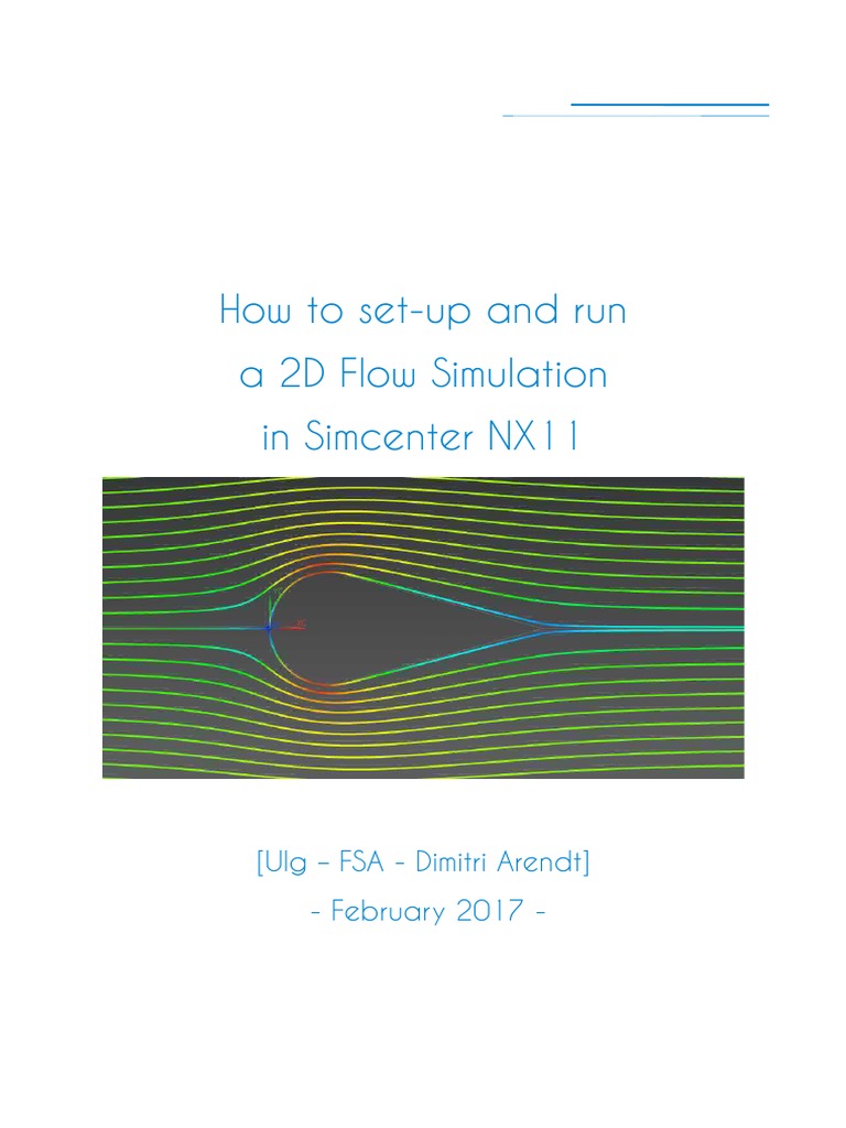 2D Flow Simulation Setup in NX11 | PDF | Finite Element Method | Fluid ...