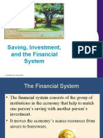 Saving, Investment, and The Financial System
