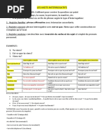 LES MOTS INTERROGATIFS