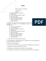 Programación didáctica primaria: secuencias, competencias y criterios de evaluación de las diferentes áreas