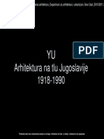 Arhitektura Na Tlu Jugoslavije Deo 2 PDF
