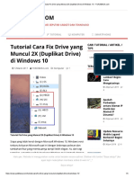 Fix Drive Yang Muncul 2X ... T Drive) Di Windows 10 - YUKDIBACA