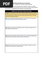 Module 6 - Problem Set: Time Series Analysis Worksheet