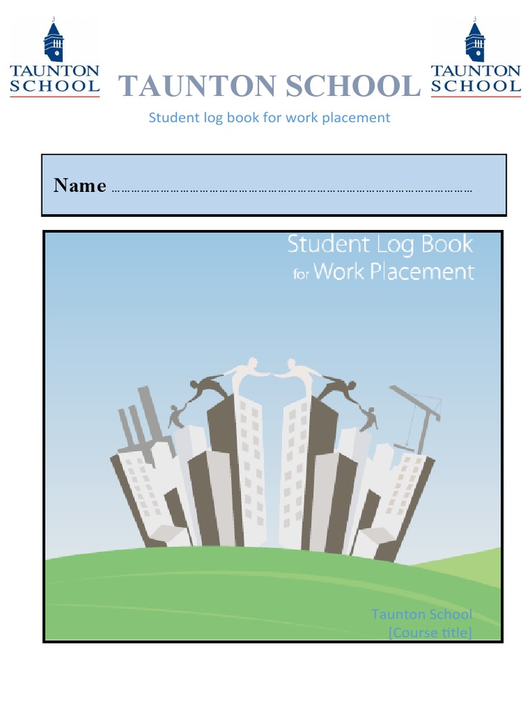 Student Log Book PDF Graphics Spreadsheet
