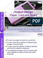 Paper, Card and Board