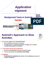 ITMC311 Lecture 6 Background Tasks in Android Handler