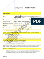 23 Fisa Tehnica Fisa Tehnica Pavea Trenova D2 2020