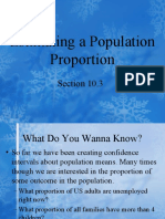 Estimating A Population Proportion: Section 10.3