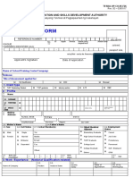 TESDA-OP-CO-05-F26 Application Form