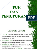 Pupuk Dan Pemupukan