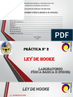 Práctica #2 Ley de Hooke