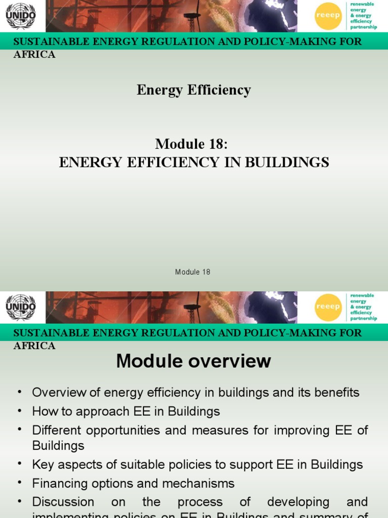 Energy Efficiency in Buildings: EECA 2024 | PDF | Efficient Energy Use ...