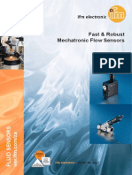 Fast & Robust Mechatronic Flow Sensors