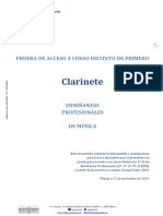 Clarinete 23456 Epm