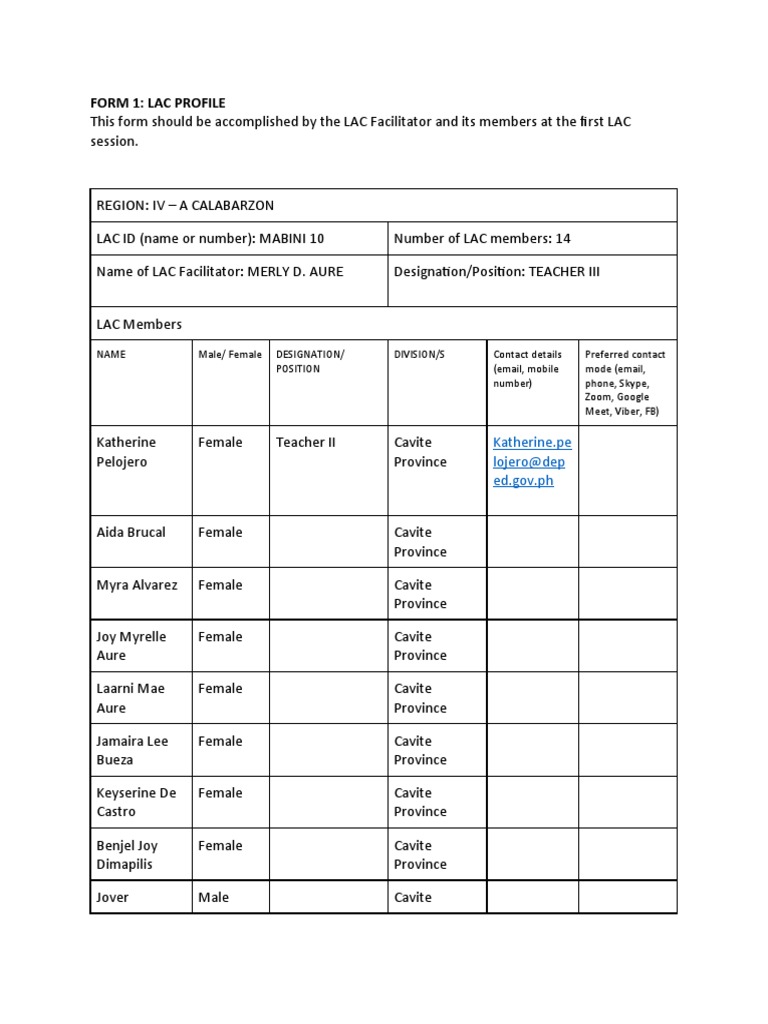 form-1-lac-profile-pdf
