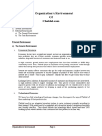 Chaldal's Internal & External Environment Factors