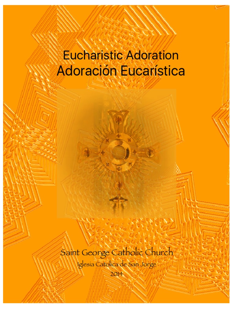 2014 Adoration Booklet Pdf Pdf Eucharist Mary Mother Of Jesus