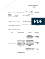 Curriculo Adaptación Biología 10 Grado y Español 9no Grado