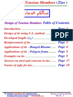 14 - (Tie) Design of Tension Member (2020) PDF