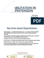 Rehabilitation in Hypertension: Presented By: Ahmad Swedan Abedallah Basel Huseini